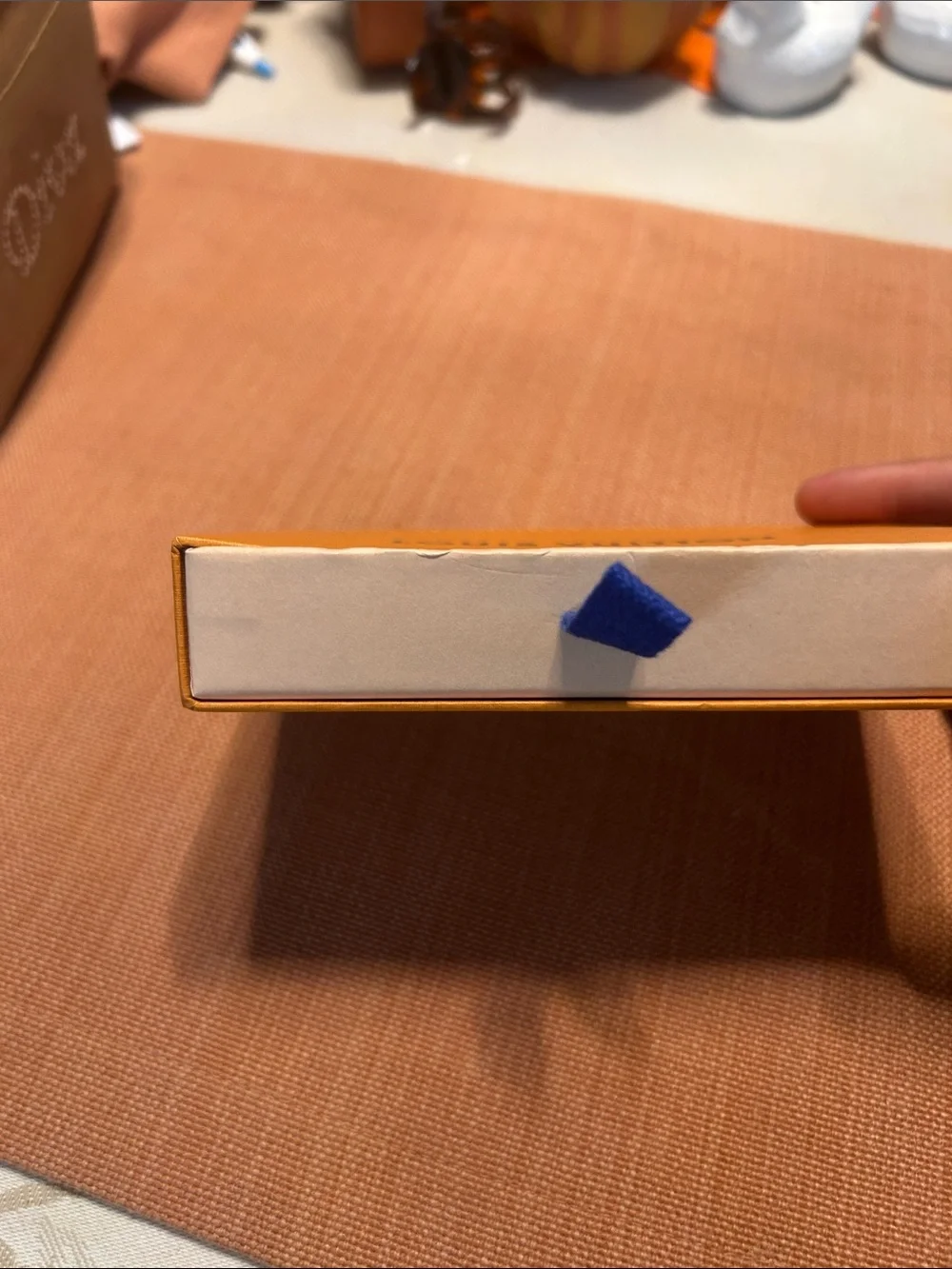 Louis Vuitton Orange Box with Blue Pull Tab - Men Accessories Jewelry